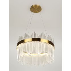 Люстра Rivoli Gwen 6192-201 подвесная светодиодная LED 3000-6300К 112 Вт с пультом | Rivoli