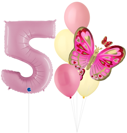 Набор шаров Бабочки (5 лет) | 0092