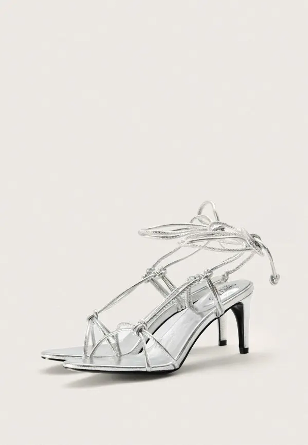 Босоножки Grate x Choux, серебряные