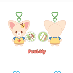 Мерч 10CM PLUSH MINI PICKET Ver. - SKZOO X SANRIO CHARACTERS (плюш-брелок)