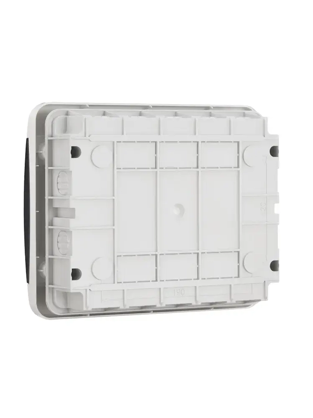 Корпус пластиковый ЩРВ-П-12 IP41 черная прозрачная дверь TEKFOR IEK