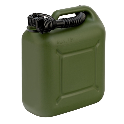 53126 Канистра для ГСМ вертикальная, 10 л., пластиковая, уси