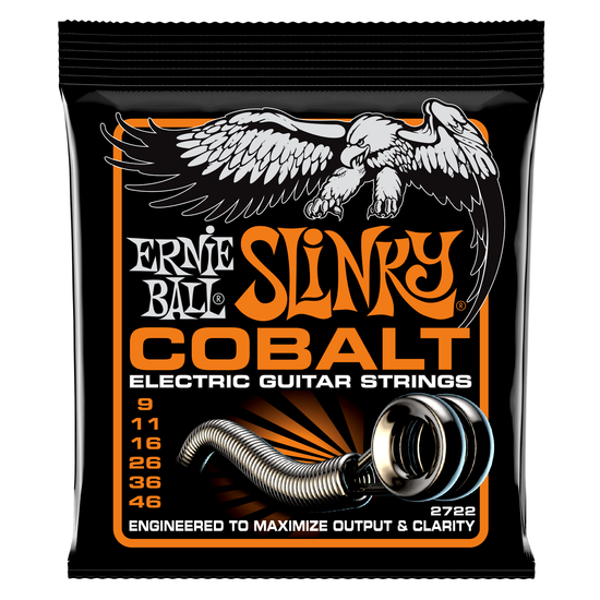 Струны для электрогитары ERNIE BALL 2722 Cobalt Slinky Hybrid 9-46