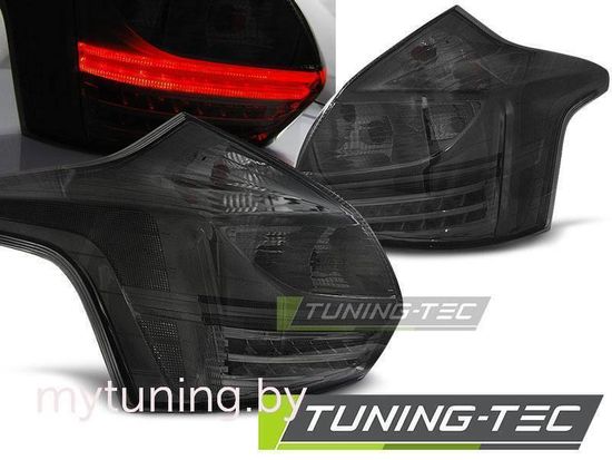 Задние фонари Ford Focus 3 smoke led