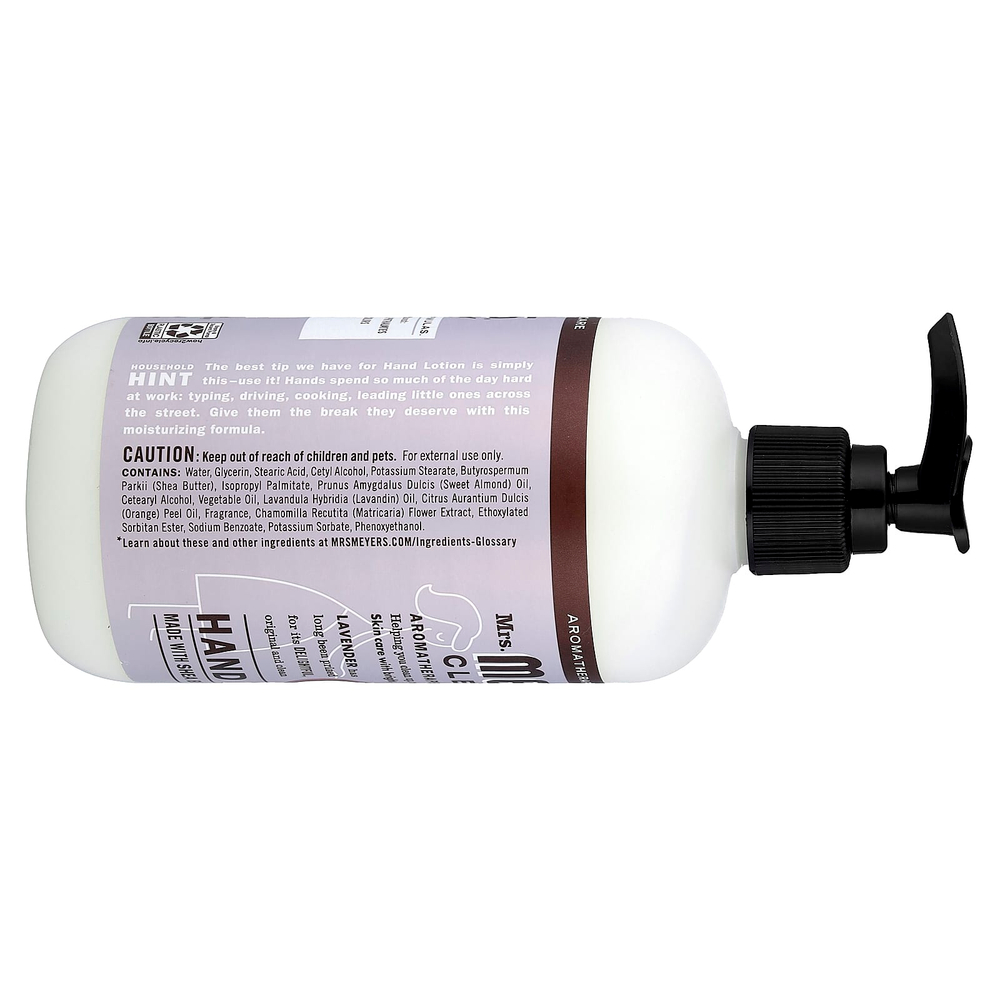 Mrs. Meyers Clean Day, Лосьон для рук, с лавандой, 354 мл (12 жидк. Унций)