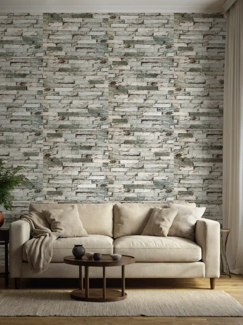 Самоклеящаяся мягкая панель ПВХ Грейсток 770х700х3 мм