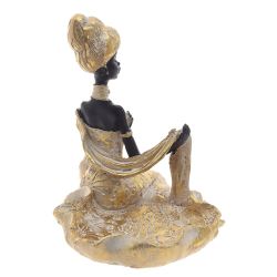 GAEM Фигурка декоративная "Африканка", L15,5 W11 H14 см