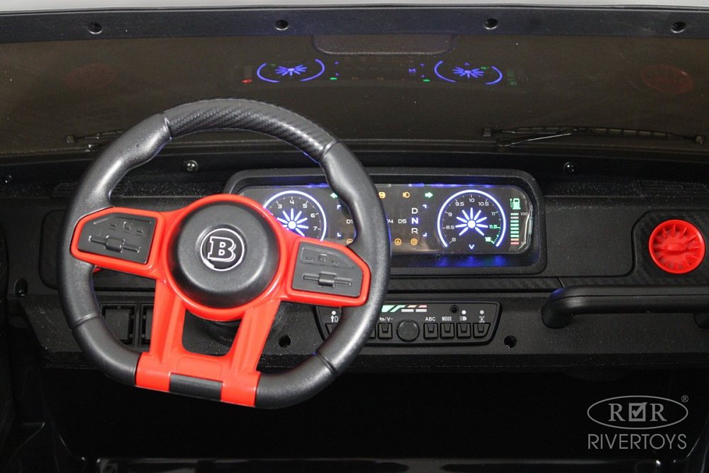 Детский электромобиль RiverToys Z888ZZ BLACK/черный