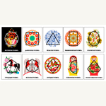 Магнитная игра для Дидактического комплекта Народные промыслы России