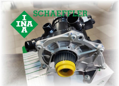 Помпа в сборе с термостатом INA GEN 3 1.8-2.0T