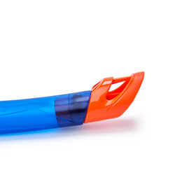 Трубка плавательная Salvas Flash Junior Snorkel, DA301C0BBSTS, р. Junior, синий