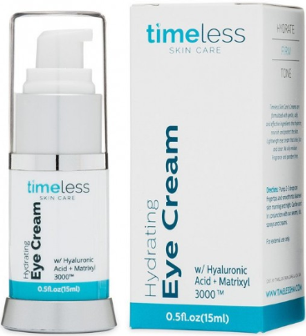 Timeless Skin Care Hydrating Eye Cream увлажняющий крем для век 15мл