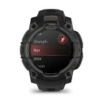 Смарт часы Instinct® 3 – 45 мм, AMOLED, черный корпус с черным ремешком