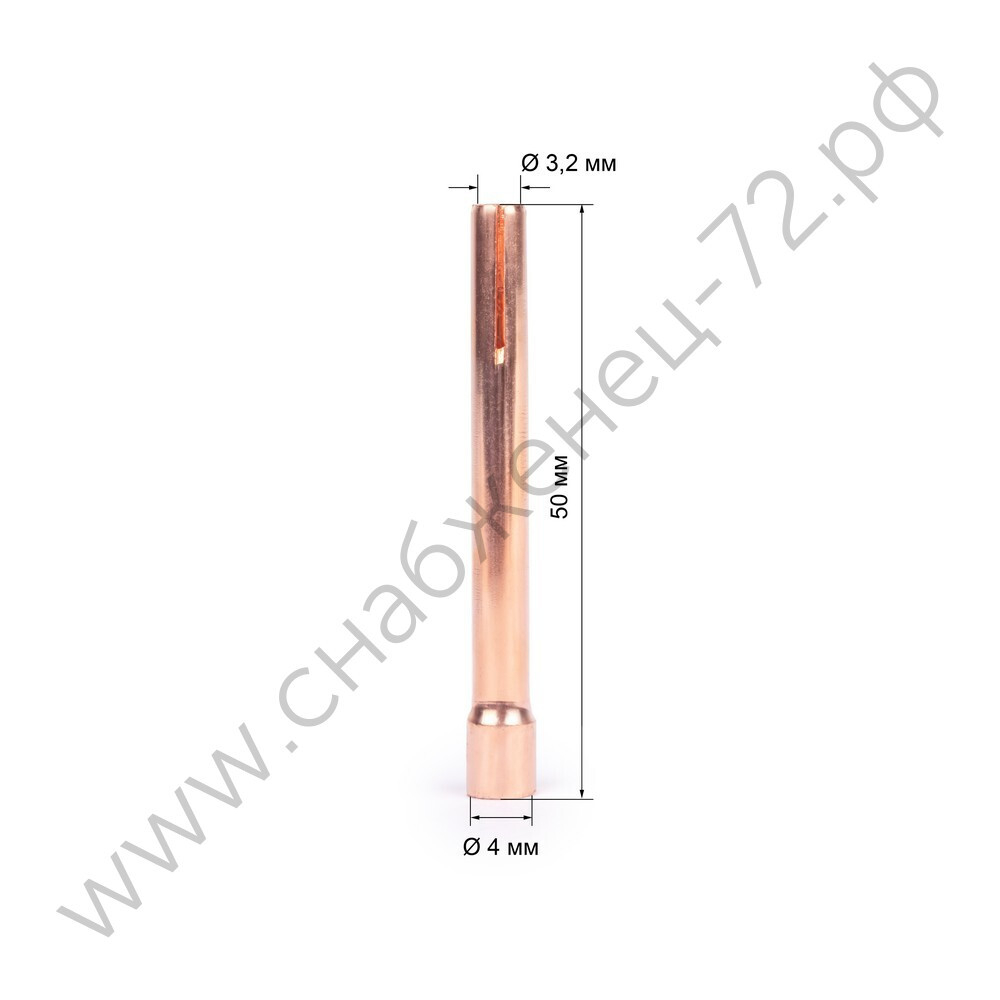 Varteg Цанга 3,2мм х 50мм TIG17/18/26 (702.0010/TD0001-32, пр-во FoxWeld/КНР)