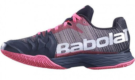 Женские Кроссовки теннисные Babolat Jet Mach II Clay Women - pink/black