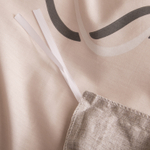 Комплект постельного белья Делюкс Сатин 100% хлопок на резинке LR633