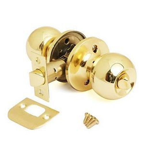 Ручка-защелка круглая АВЕРС 6072-03 (ЗШ) золото фиксатор