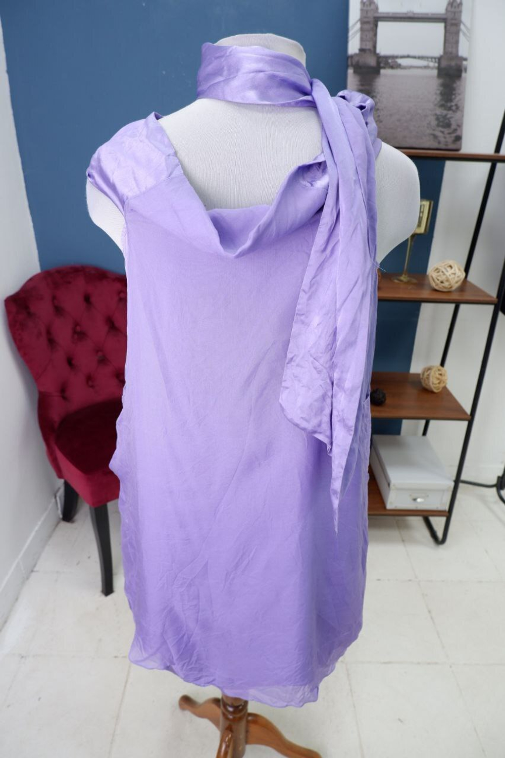 Платье Burani шелковое 44 размер