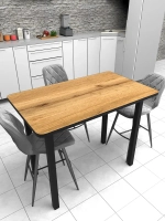 Обеденный стол "Дуб Вотан" 100x60 см