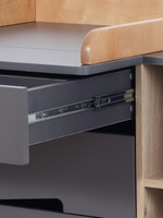 Комод пеленальный Rant Lago Pro 800/4 с органайзером Moon grey