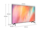 43" Телевизор Samsung UE43AU7100UXCE Ultra HD (4K) LED Smart TV, черный