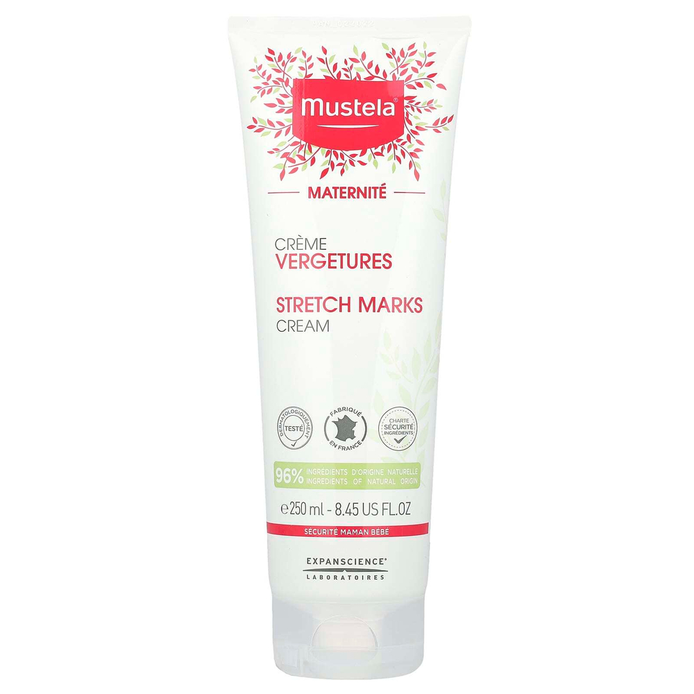 Mustela, крем для предотвращения растяжек, 250 мл (8,45 жидк. унции)