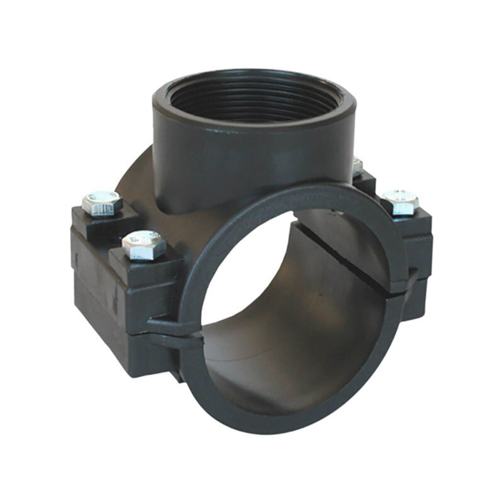 Тройник обжимной 200мм x 4" ВР Aquaram (7601204)