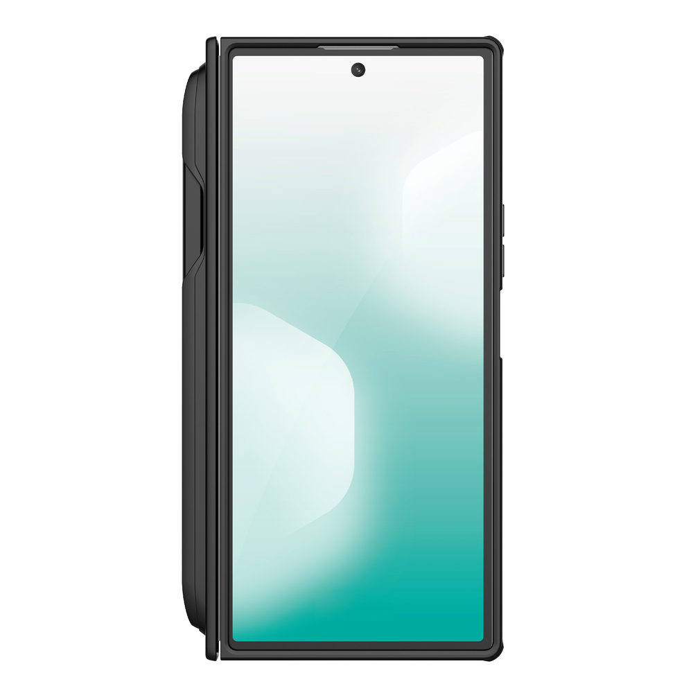 Чехол с MagSafe и держателем для S Pen от Nillkin для Samsung Galaxy Z Fold 7, серия Super Frosted Shield Fold Magnetic