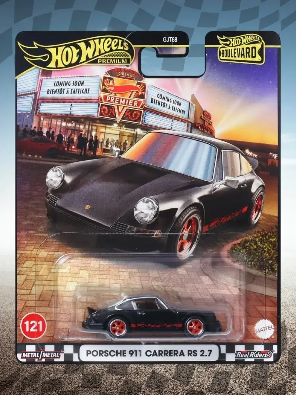 Машинка Хот Вилс Porsche 911 Carrera RS GJT68 JBL19