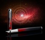 Перьевая ручка Parker IM Royal SE The Last Frontier Space CT, перо: F, цвет чернил: blue, в подарочной упаковке.