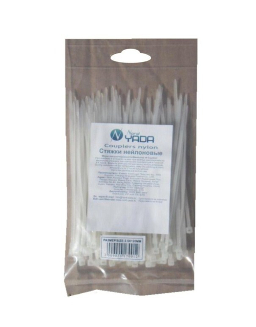 Хомут-стяжка 7.6*300 мм (в 1 уп. 100 шт!) (Nord Yada)