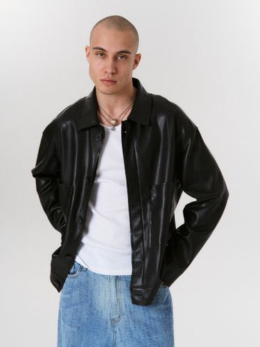 Черная куртка LEPEL из эко-кожи