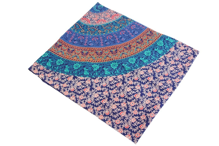 Покрывало-скатерть "Цветочная мандала", Хлопок 135 х 200 см 2000000159584