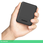 Портативное зарядное устройство Momax IP122 Q.Mag Minimal Black (IP122D)