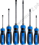 ЗУБР Ударник 6 предм., Набор ударных отверток, Профессионал (25026)