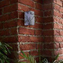 UUL-P42A 2х6W-GU10 IP65 MARBLE Светильник уличный. под две лампы GU10. Архитектурный накладной. Цвет корпуса мрамор. TM Uniel