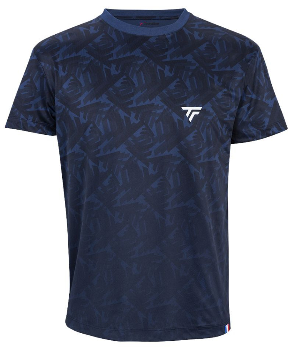 Теннисная футболка Tecnifibre X-Loop Tee - navy blue