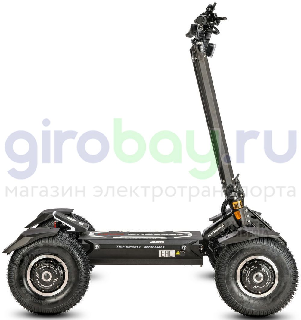 Электросамокат WHITE SIBERIA TEVERUN BANDIT 4x4 7200W 60V/60AH фото №8
