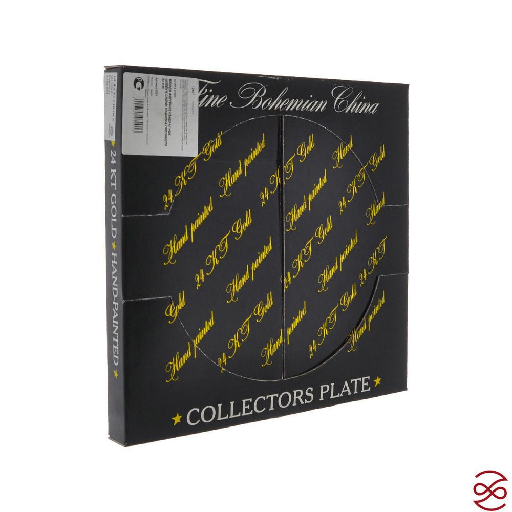 Блюдо фигурное квадратное Queen's Crown Мадонна перламутр 32 см