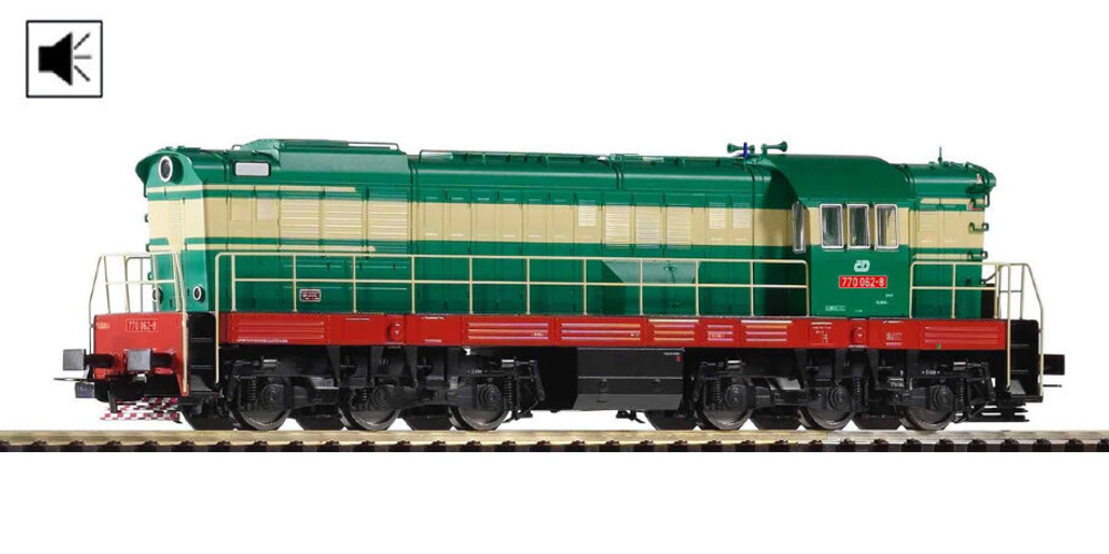 Тепловоз BR 770 ČD V + звук + декодер PluX22
