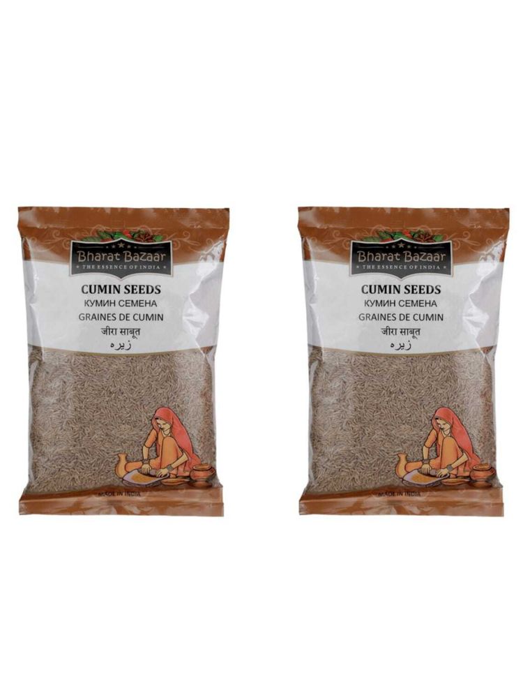 Bharat BAZAAR Cumin seed Семена Кумина (Зира), 400 г, 2 шт
