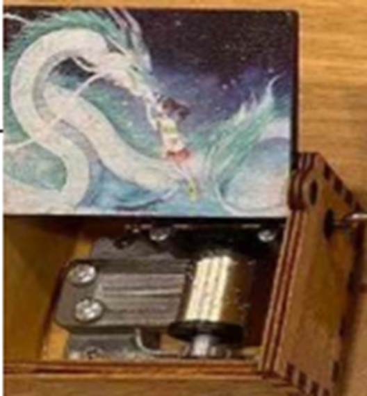 Music box Sprinted away 5