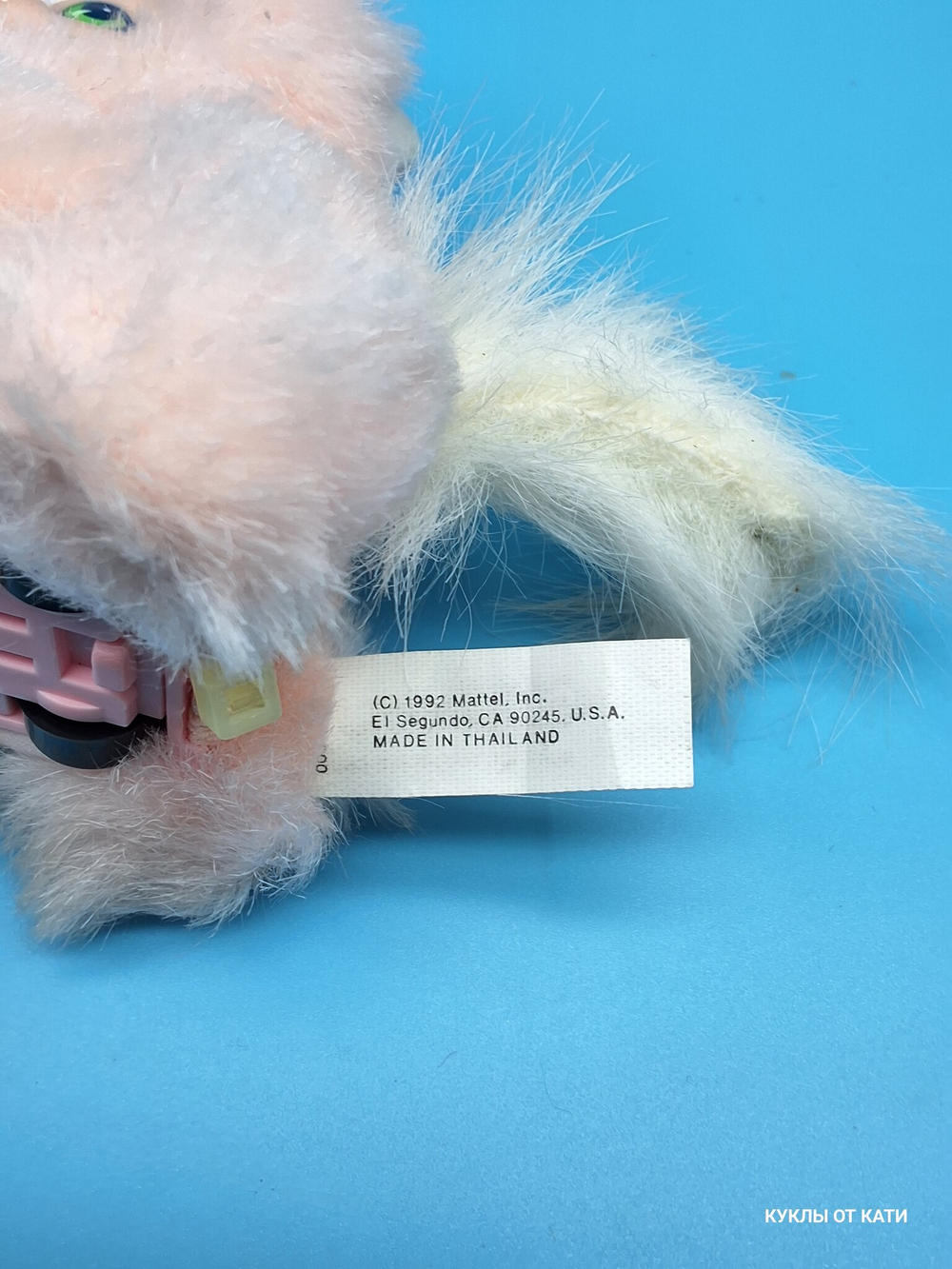 Игрушка кошка Маттел 1992 г винтаж