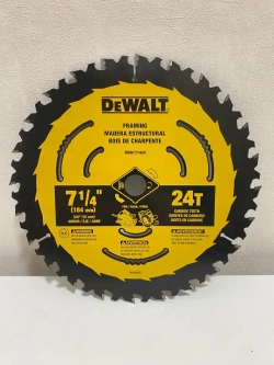 Диск пильный твердосплавный 184мм х 16 мм 24 зуба быстрый рез Dewalt DWA171424 БЕЗ БЛИСТЕРА