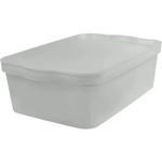 Ящик Lalababy Cute 14 л серое пёрышко