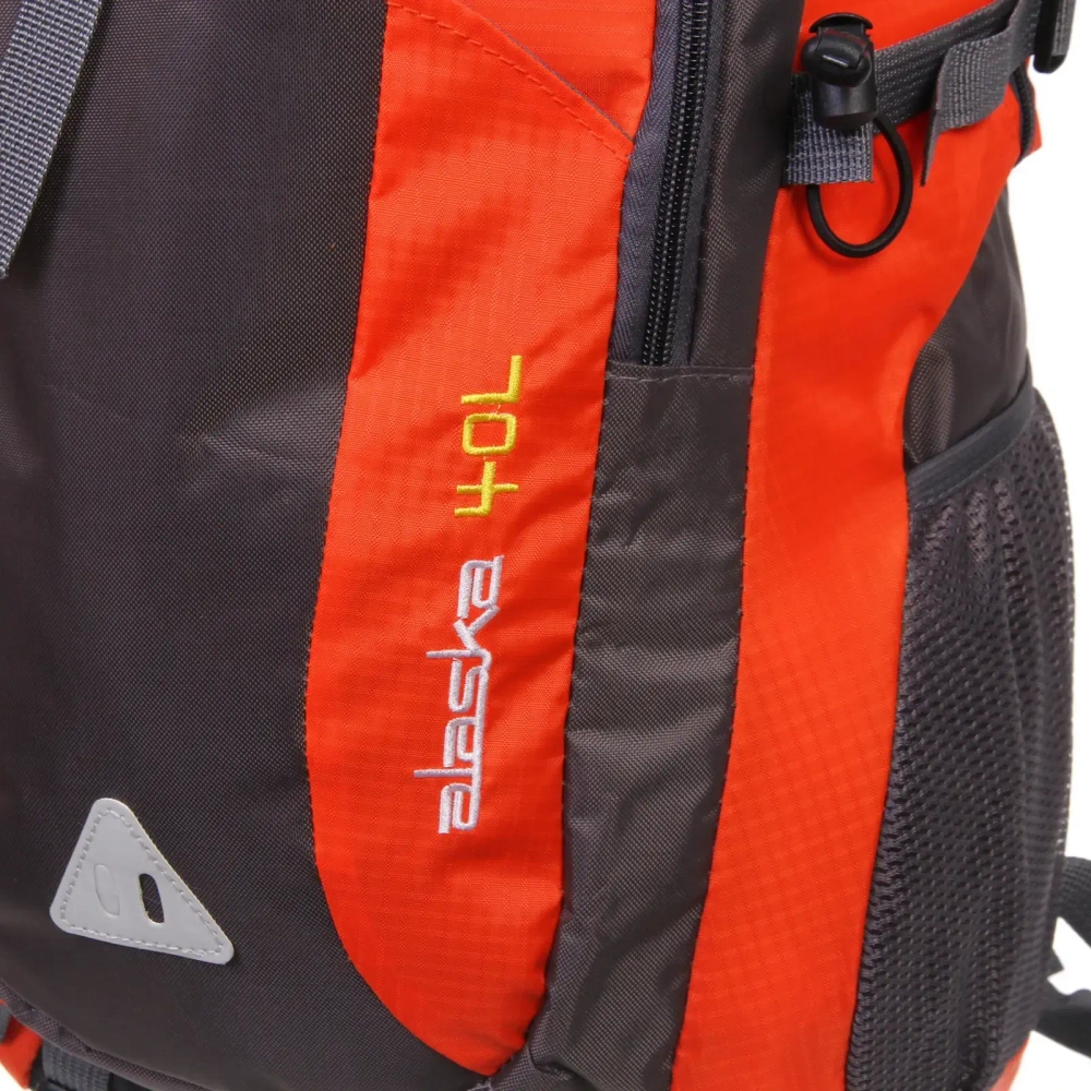 Рюкзак туристический 30л, цвет оранжево-серый 3301