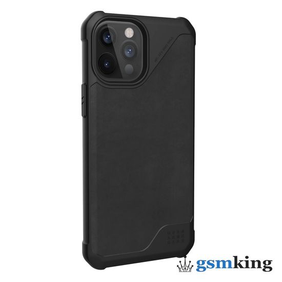 UAG Metropolis LT Series Case for Apple iPhone 12 Pro Max LTHR ARMR Black (Чёрный)11236O118340