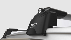 Багажник Turtle Air 2 на крышу для SEAT IBIZA SW 2008-2017 (На интегрированные рейлинги),серебристый, арт.31.TUR.01.10.A2.S