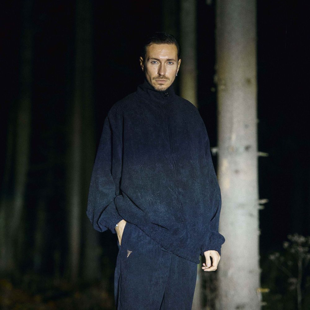 Рубашка Смерч Вельвет Черная