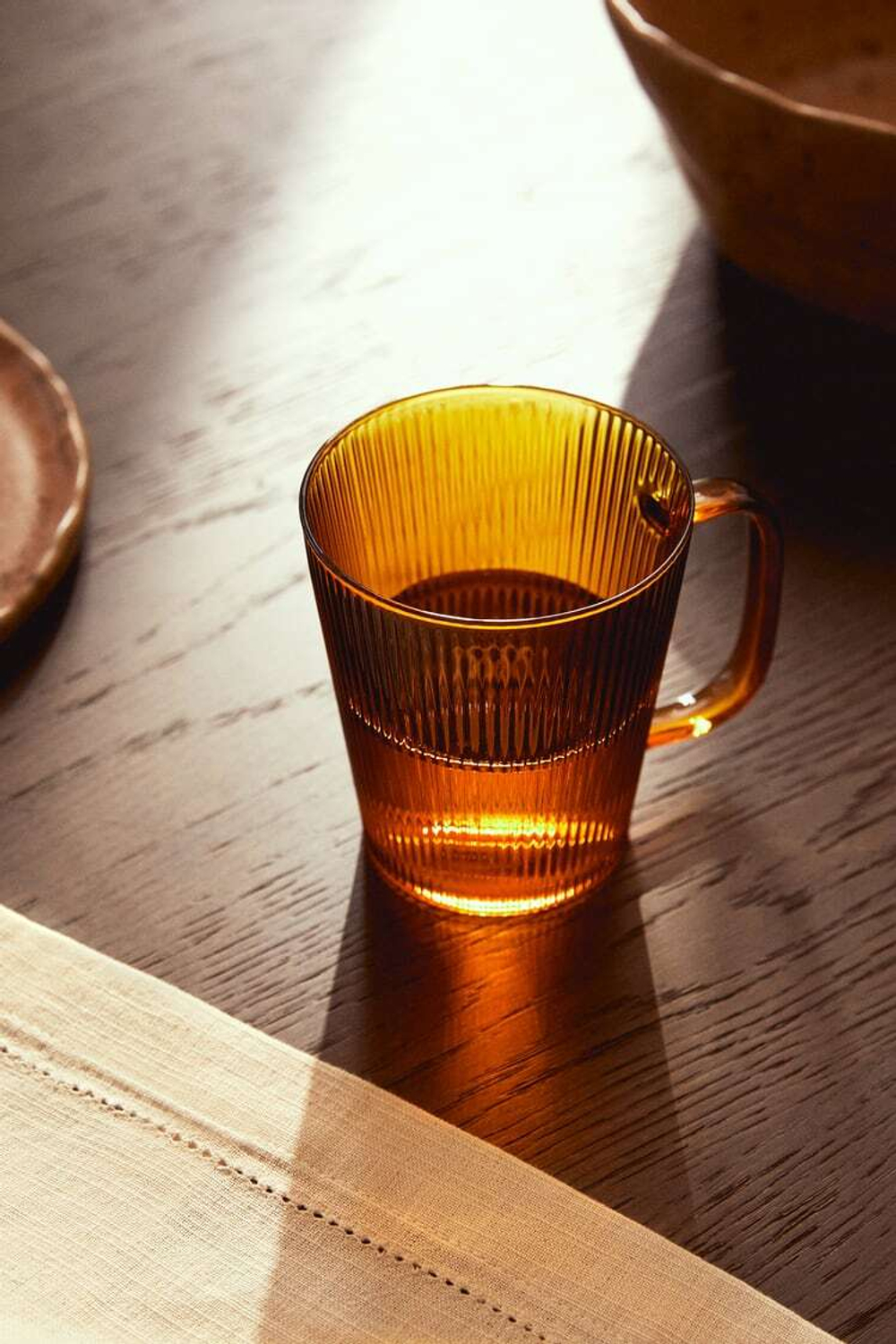 ZARA HOME КРУЖКА ИЗ БОРОСИЛИКАТНОГО СТЕКЛА, ОРАНЖЕВЫЙ